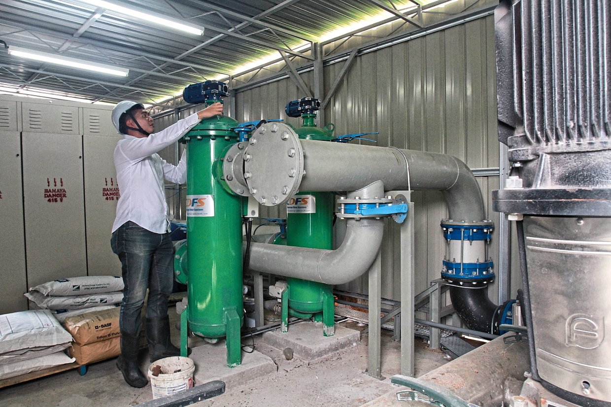 Water treatment infrastructure from the Terasek corporate archive