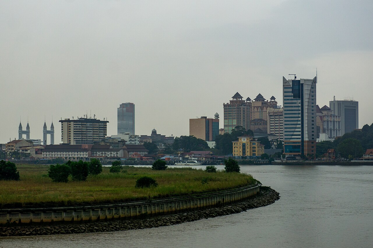 Kuala Terengganu skyline identifying the Terengganu service area